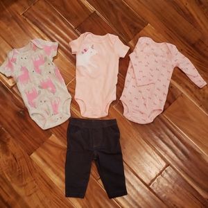 Carters 4 piece set.